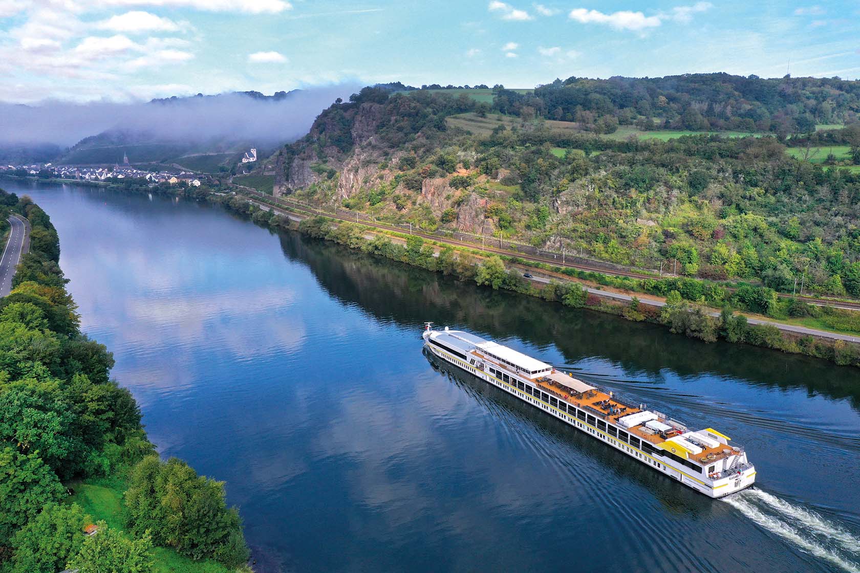 MS ELEGANT LADY auf der Mosel