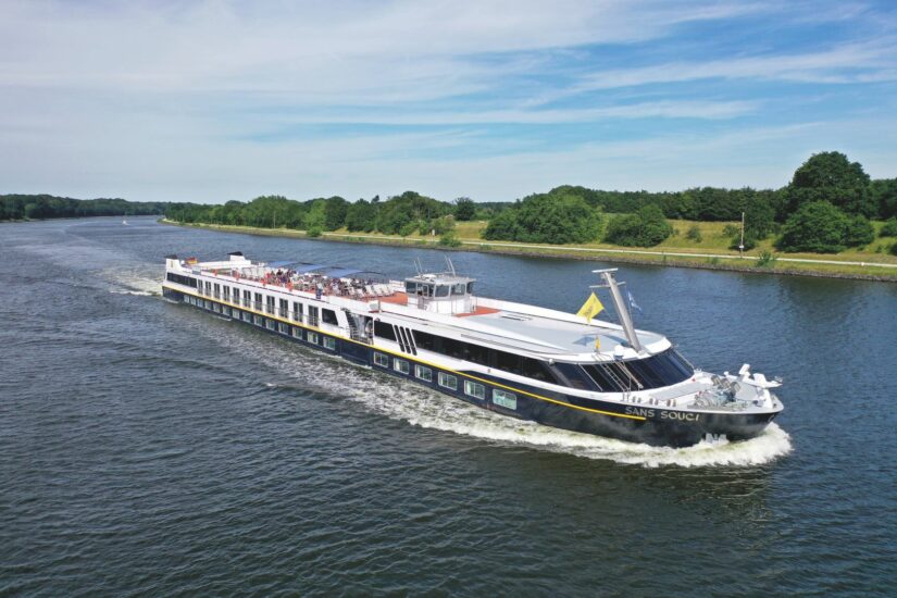 MS SANS SOUCI auf dem Veerse Meer, Pressebild, Zielgebiete Flussreisen, Moldau