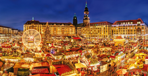 Christmas markets on the Elbe