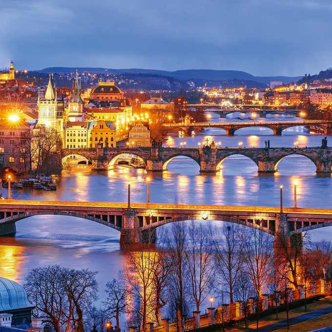 New Year's Eve magic in Prague