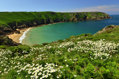Kanalinseln im Sommerlicht