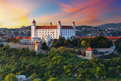 Klassische Donau mit Wien und Bratislava